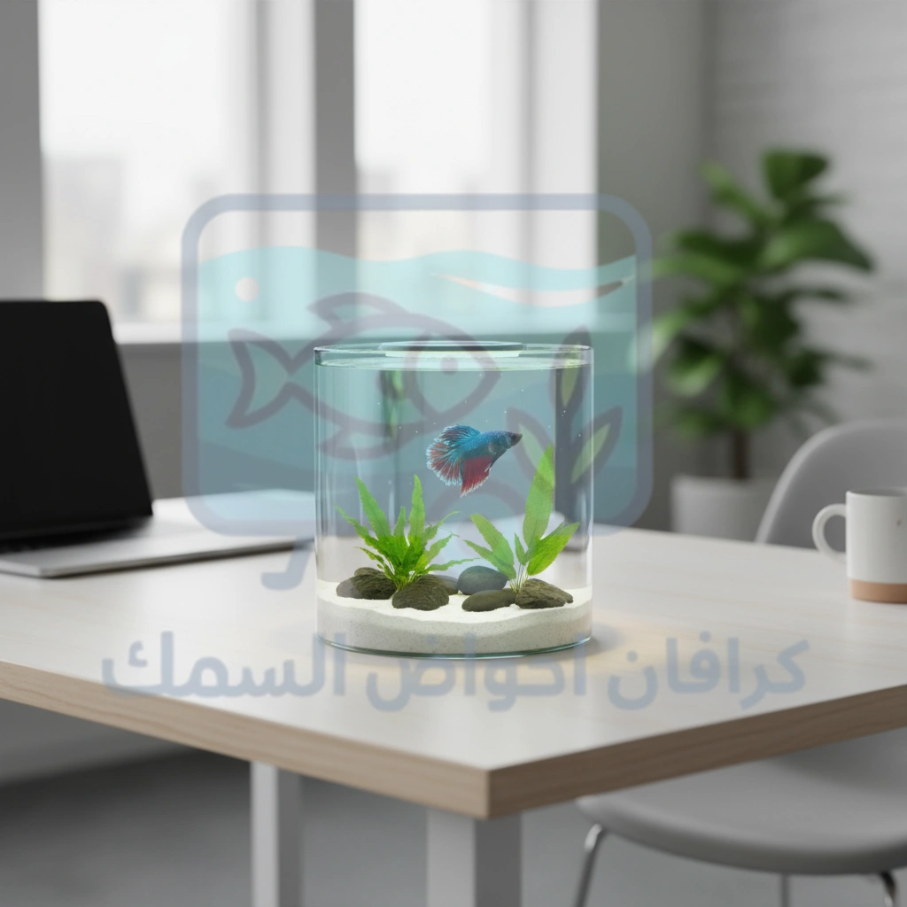 حوض سمك صغير ورخيص